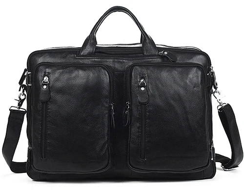 Full-Grain Leather Travel Duffle Bag
