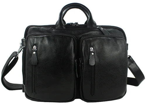 Full-Grain Leather Travel Duffle Bag