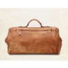 Vintage Genuine Leather Travel Duffel Bag