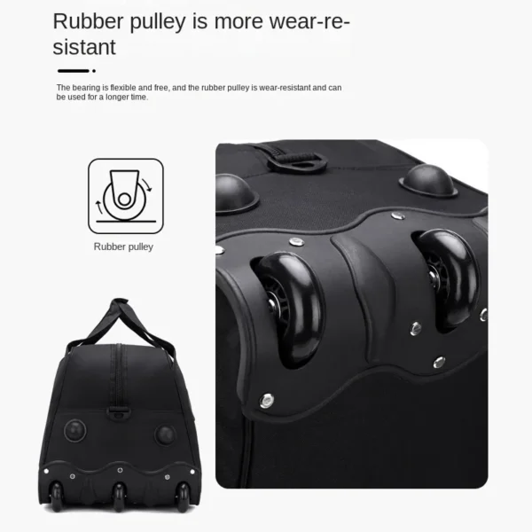 Large Capacity Waterproof Rolling Travel Bag