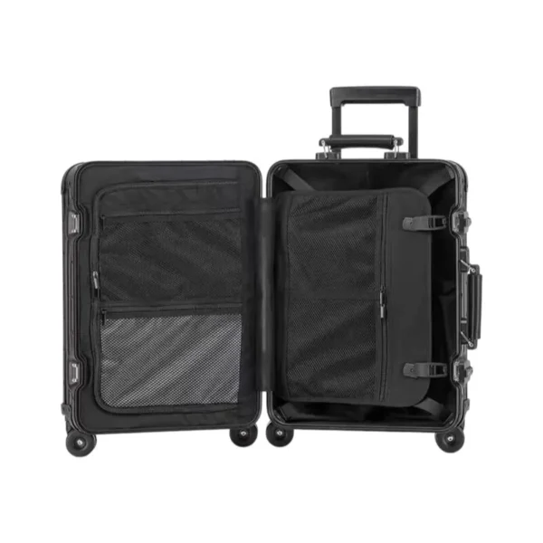20-Inch Aluminum Alloy Carry-On Luggage with TSA Lock