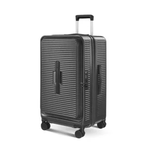 20-Inch Expandable Front-Opening Luggage