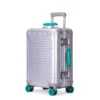 20-Inch Aluminum Alloy Carry-On Luggage with TSA Lock