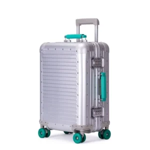 20-Inch Aluminum Alloy Carry-On Luggage with TSA Lock
