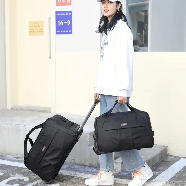 Large Capacity Waterproof Rolling Travel Bag