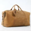 Sdf589895f446498da8b44e8b5a63211eH.webp Vintage Crazy Horse Leather Travel Duffle Bag