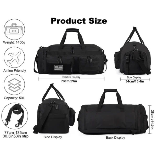 Sffcdba5a03d84f1a912a8e144a5f56691.webp 50L 3-in-1 Travel Duffle Bag