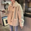 Women's Teddy Fleece Button Jacket